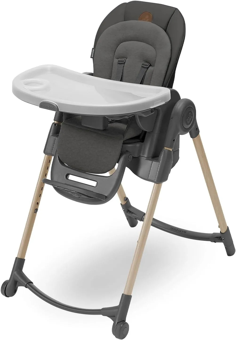 Maxi-Cosi Minla Krzesełka do Karmienia – kompaktowa konstrukcja, składana konstrukcja, regulowana konstrukcja, 60 kg, 0–14 lat