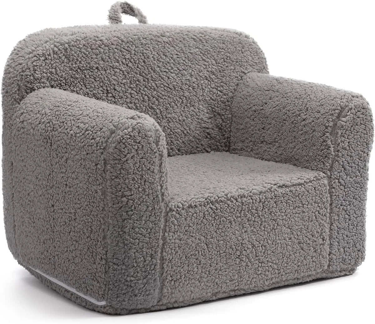 Sofa — wypełnienie piankowe, szary