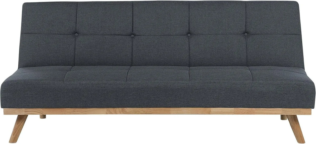 Sofa — z drewna, rozkładana konstrukcja