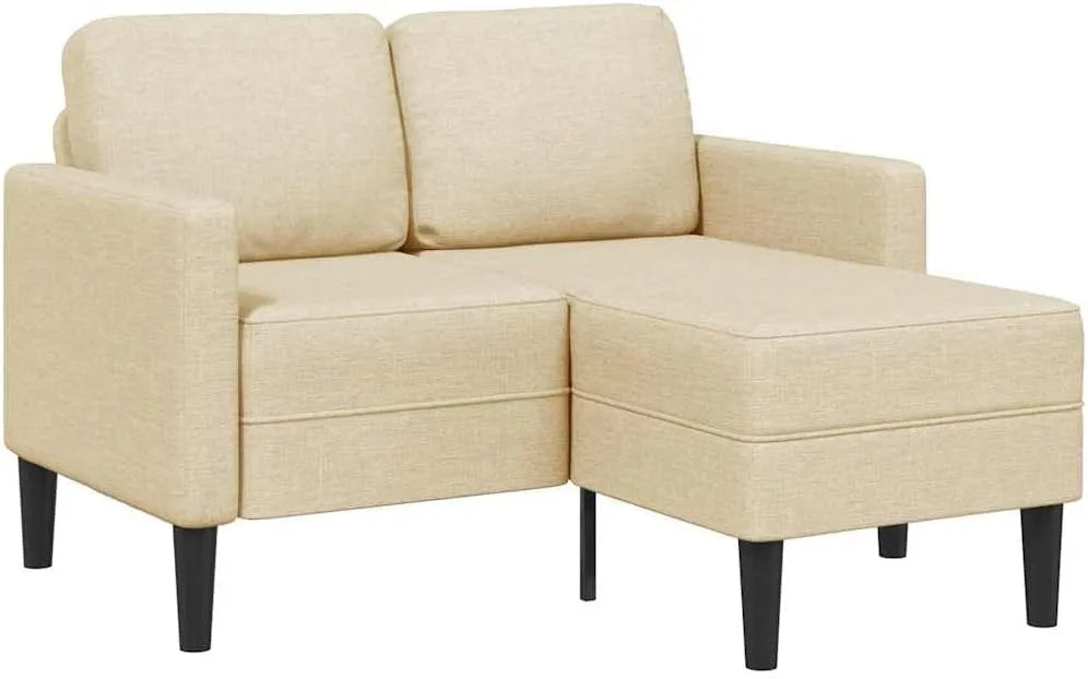 Sofa: w kształcie litery L, 2-osobowa, 125 cm