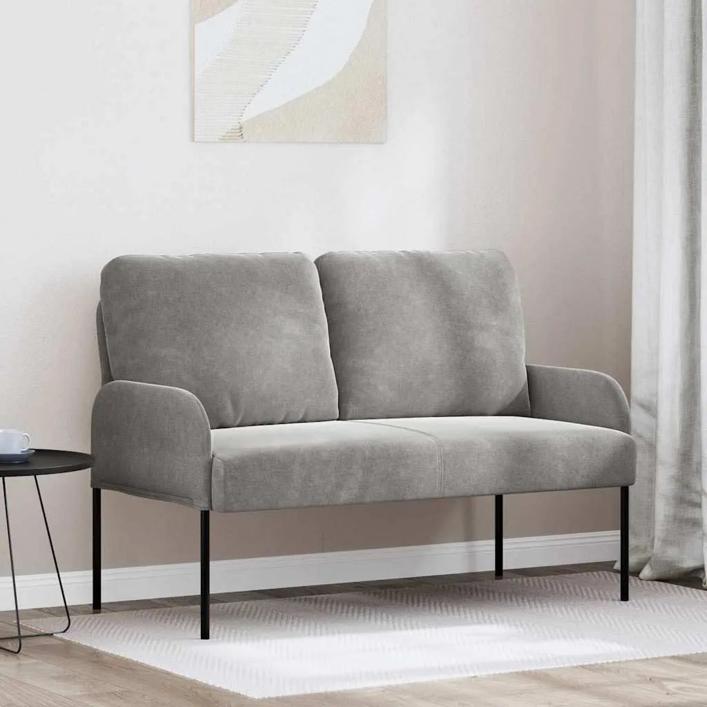 Sofa narożna — z poduszkami, 110 cm