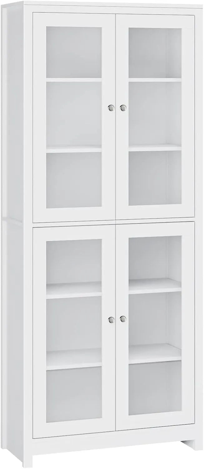 Szafa — 190 cm, 6 p, biały