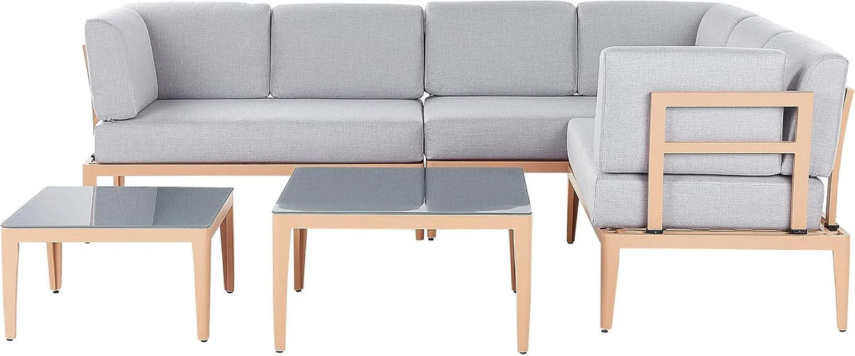 Sofa narożna – III, szary