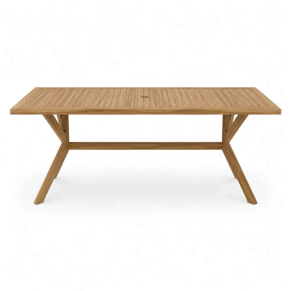 Drewniany stół ogrodowy z drewna tekowego 200 cm
